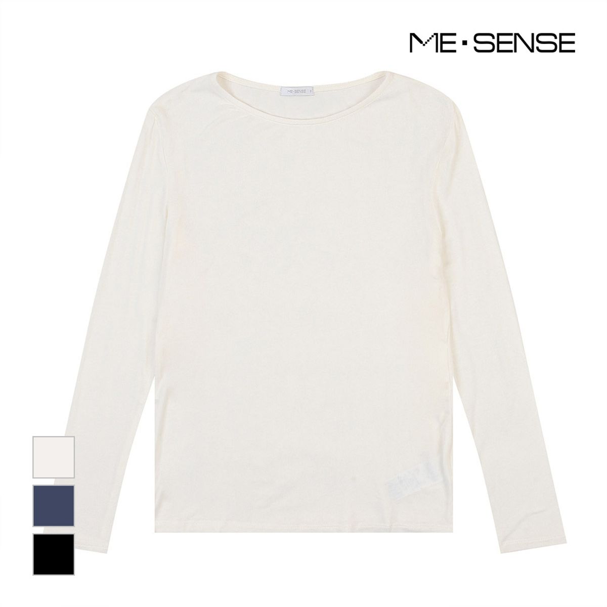 미센스(MESENSE) 베이직 라운드넥 티셔츠_MB29TSP213Z