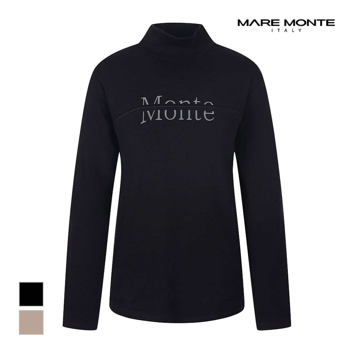 마레몬떼(MAREMONTE) 몬테프린트 티셔츠_M23OMTS03P0