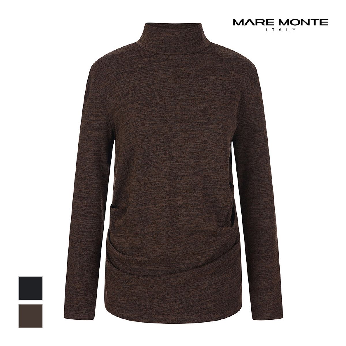 마레몬떼(MAREMONTE) 반목넥 티셔츠_M23OMTS04P0