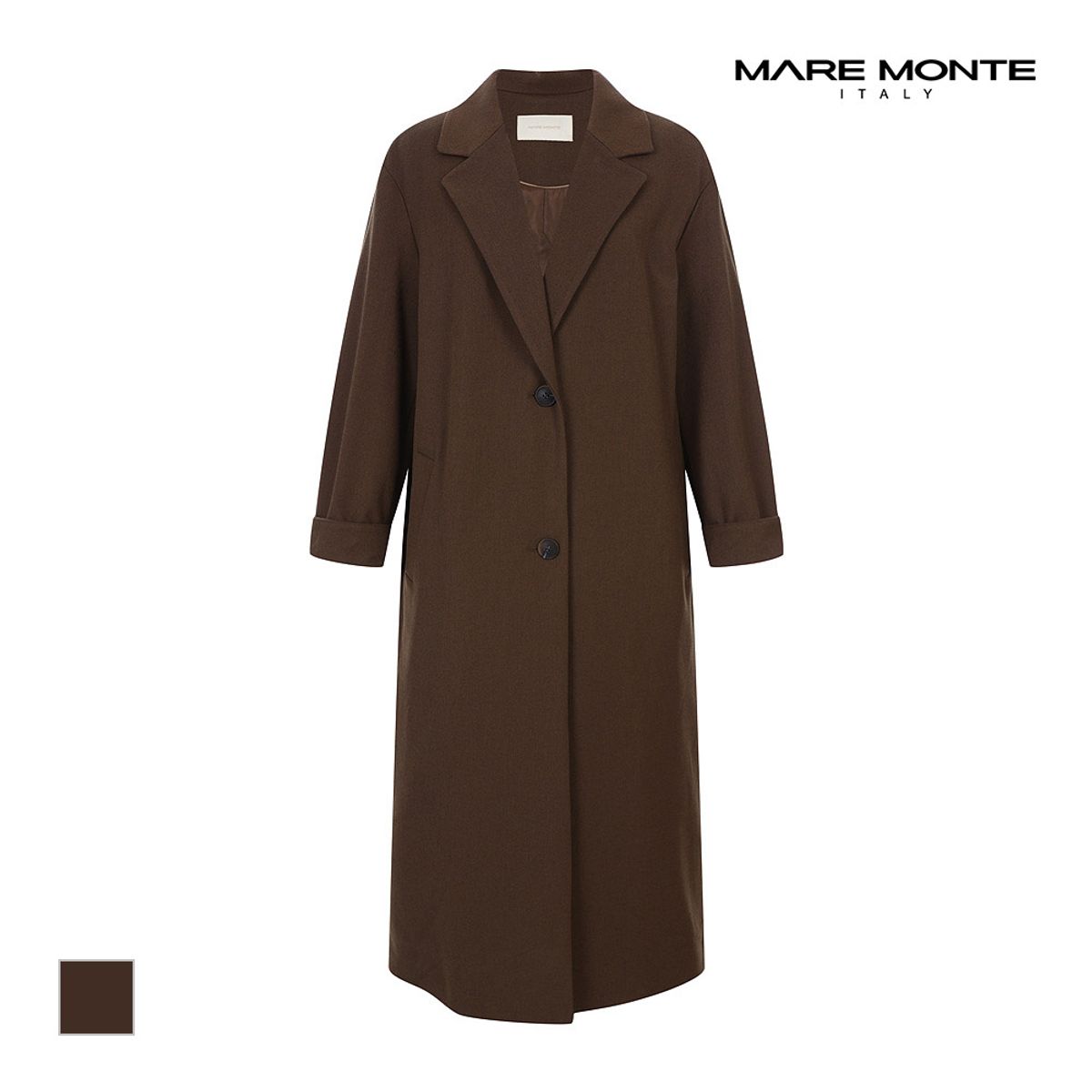 마레몬떼(MAREMONTE) 백오픈 버튼코트_M23OMCT14S0