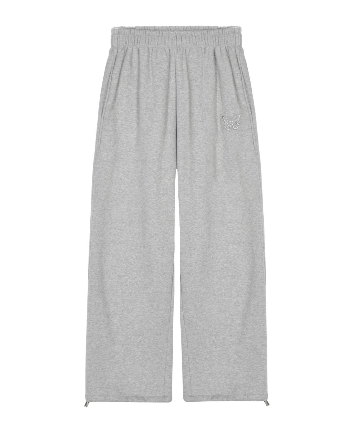 닉앤니콜(NICK&NICOLE) BUTTERFLY WARM COTTON SWEAT PANTS_GRAY