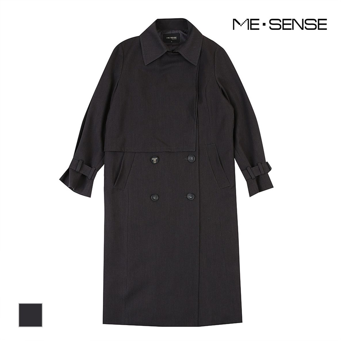 미센스(MESENSE) 모던 트렌치코트_MB39BBM101A