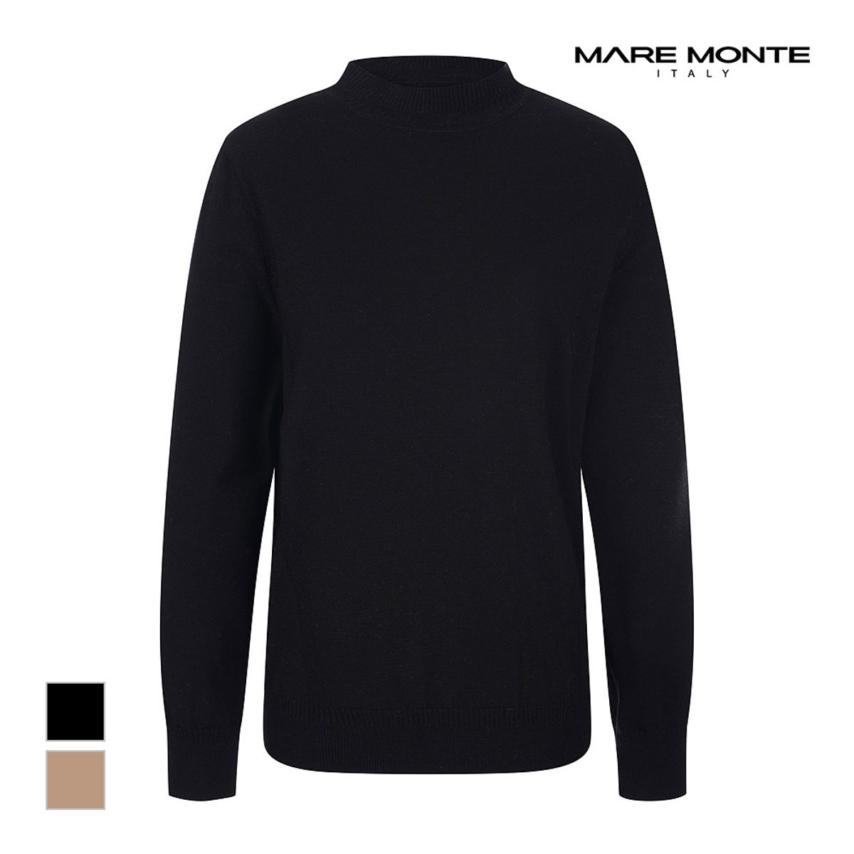 마레몬떼(MAREMONTE) 심플 반목넥 니트_M23OMKT72P0