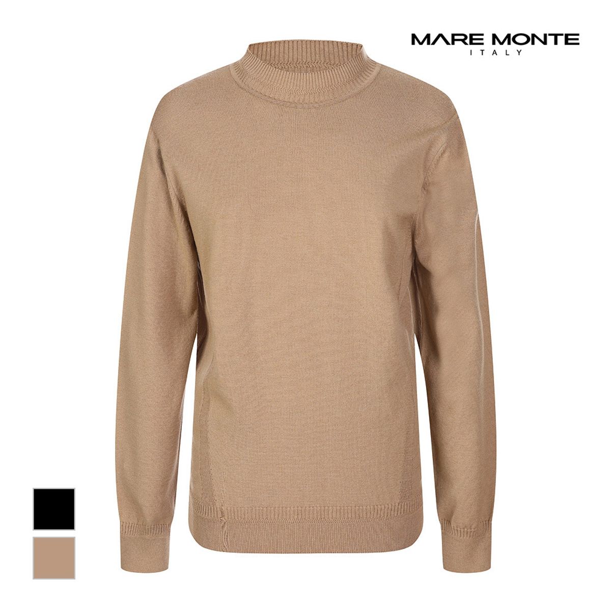 마레몬떼(MAREMONTE) 심플 반목넥 니트_M23OMKT72P0