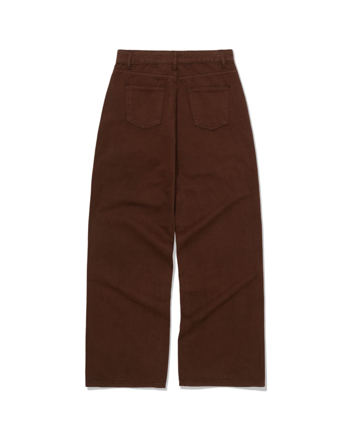 모아(MOAA) Fade cotton wide pants (BROWN)