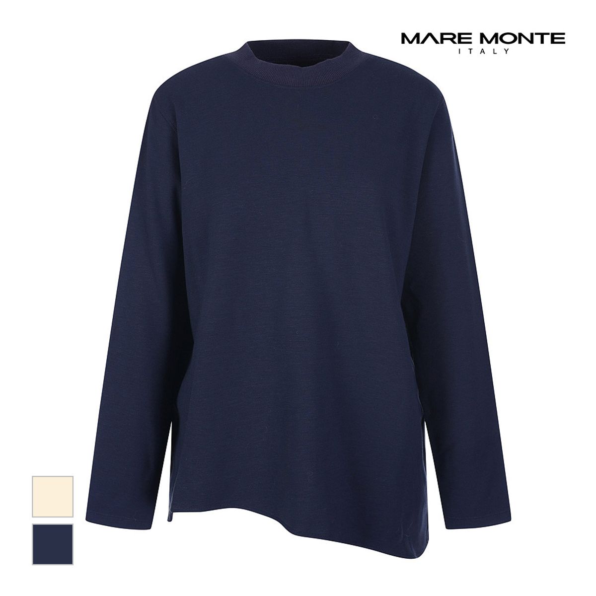 마레몬떼(MAREMONTE) 뒷판 프린트 티셔츠_M23NMTS17P0
