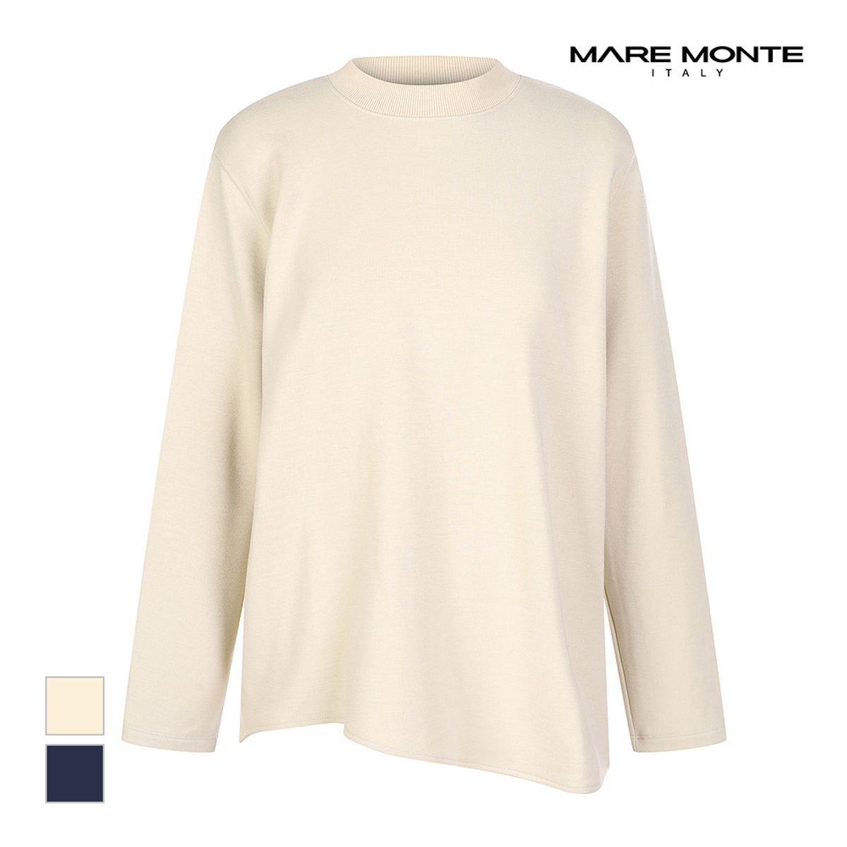 마레몬떼(MAREMONTE) 뒷판 프린트 티셔츠_M23NMTS17P0