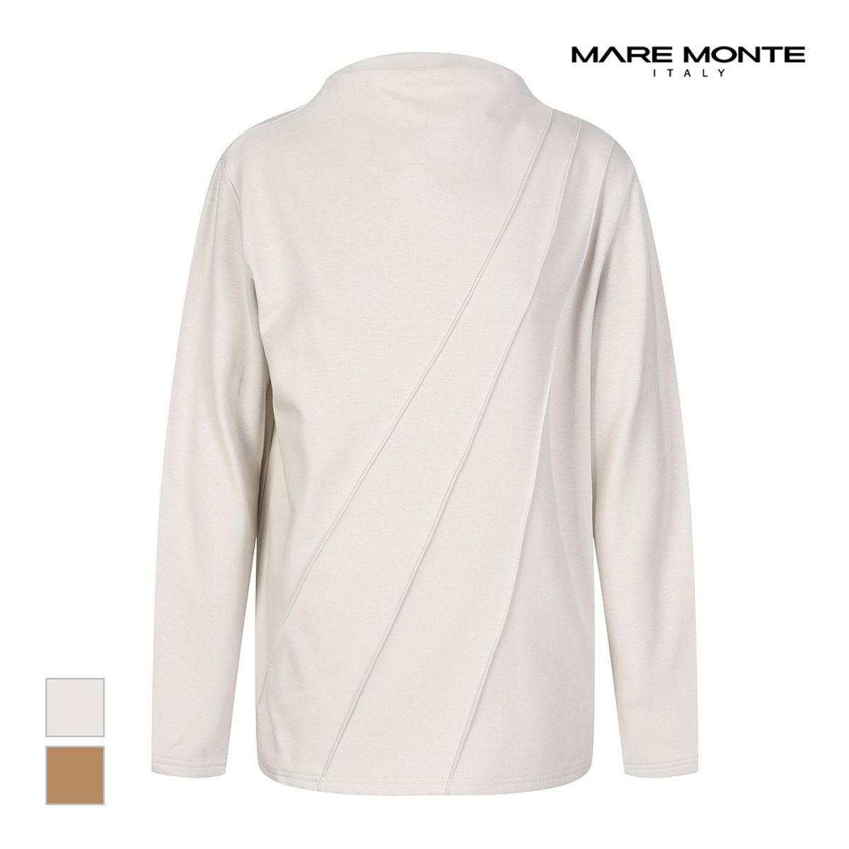 마레몬떼(MAREMONTE) 절개라인 티셔츠_M23NMTS18B0