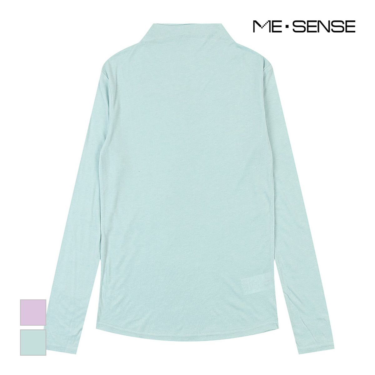 미센스(MESENSE) 반목넥 슬림티셔츠_MB3XTSP202Z
