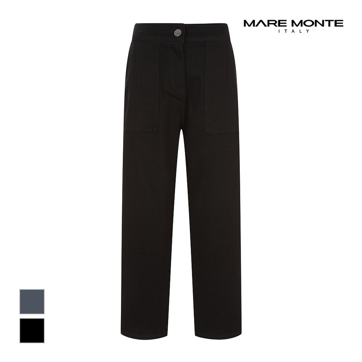 마레몬떼(MAREMONTE) 워싱 배기핏 데님팬츠_M23NMDN70P0