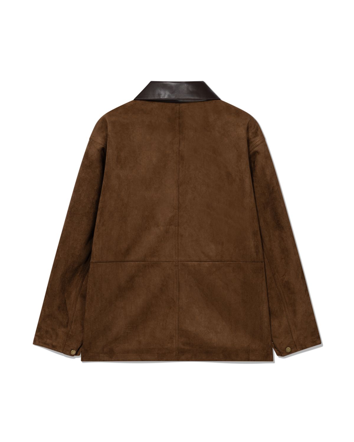 모아(MOAA) Artisan Stitch car coat (Dark Umber)