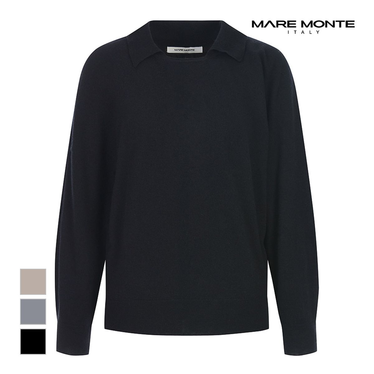 마레몬떼(MAREMONTE) 변형카라 울니트_M22OMKT64P0