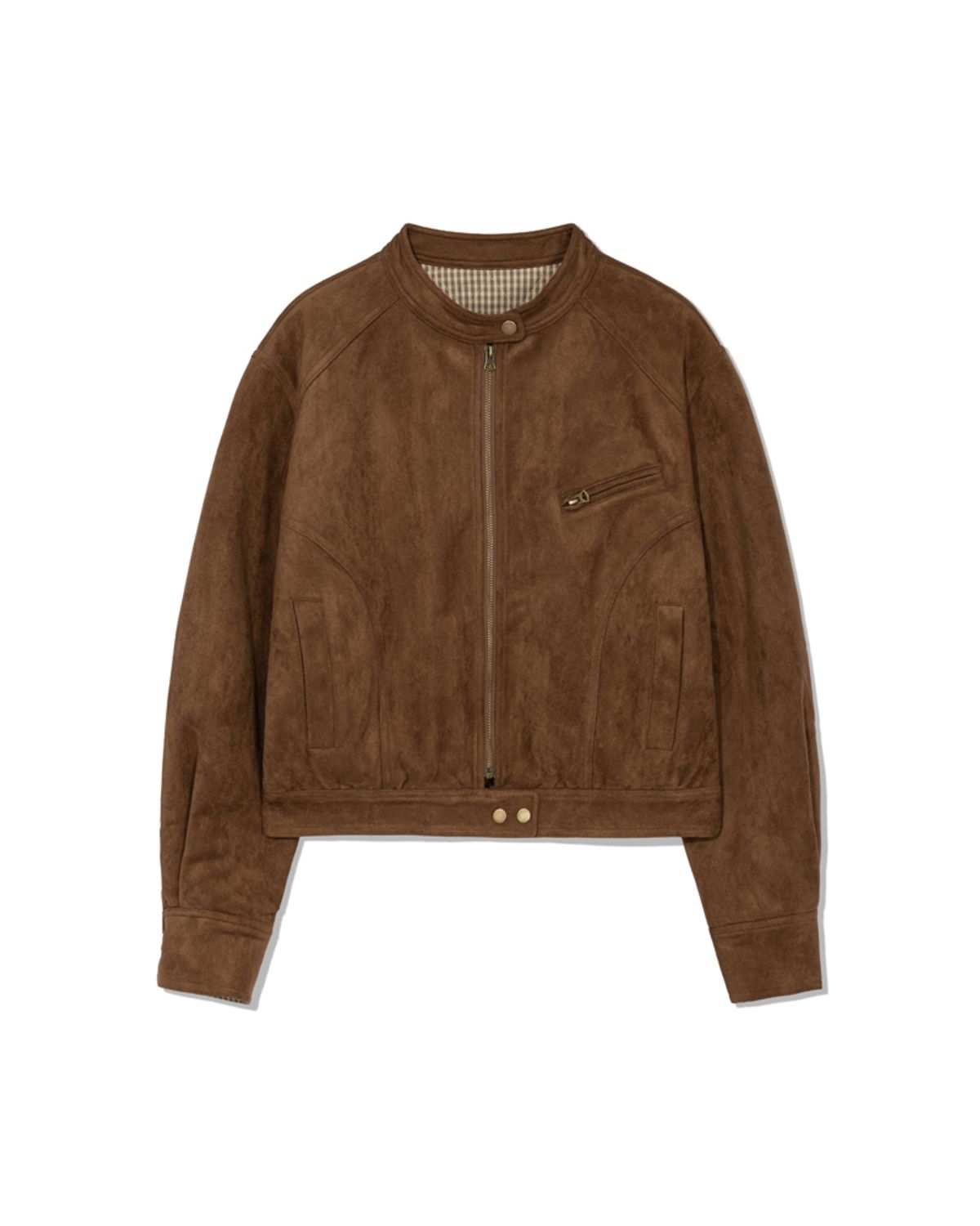 모아(MOAA) Suede Track rider (Dark brown)