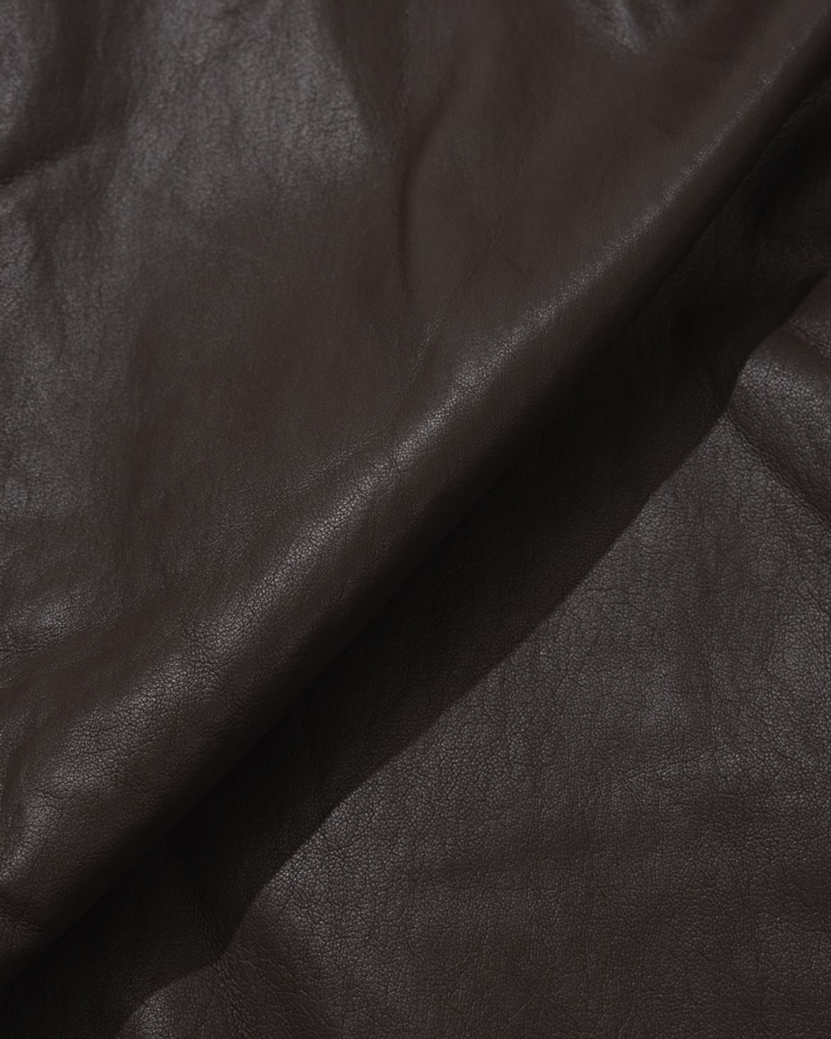 모아(MOAA) Fade fur Leather coat (Chesnut Shearling)