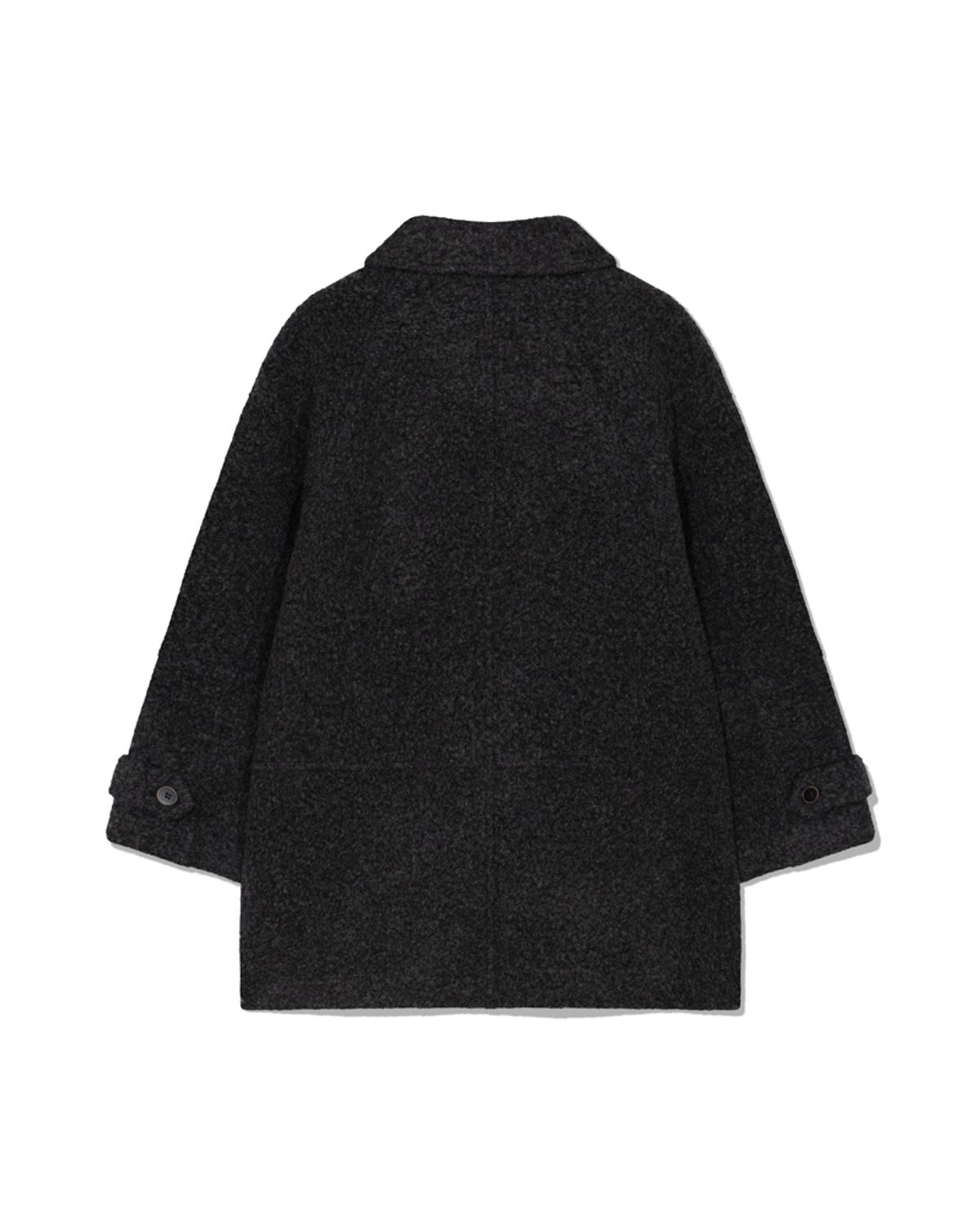 모아(MOAA) Boucle Wool coat (Charcoal)