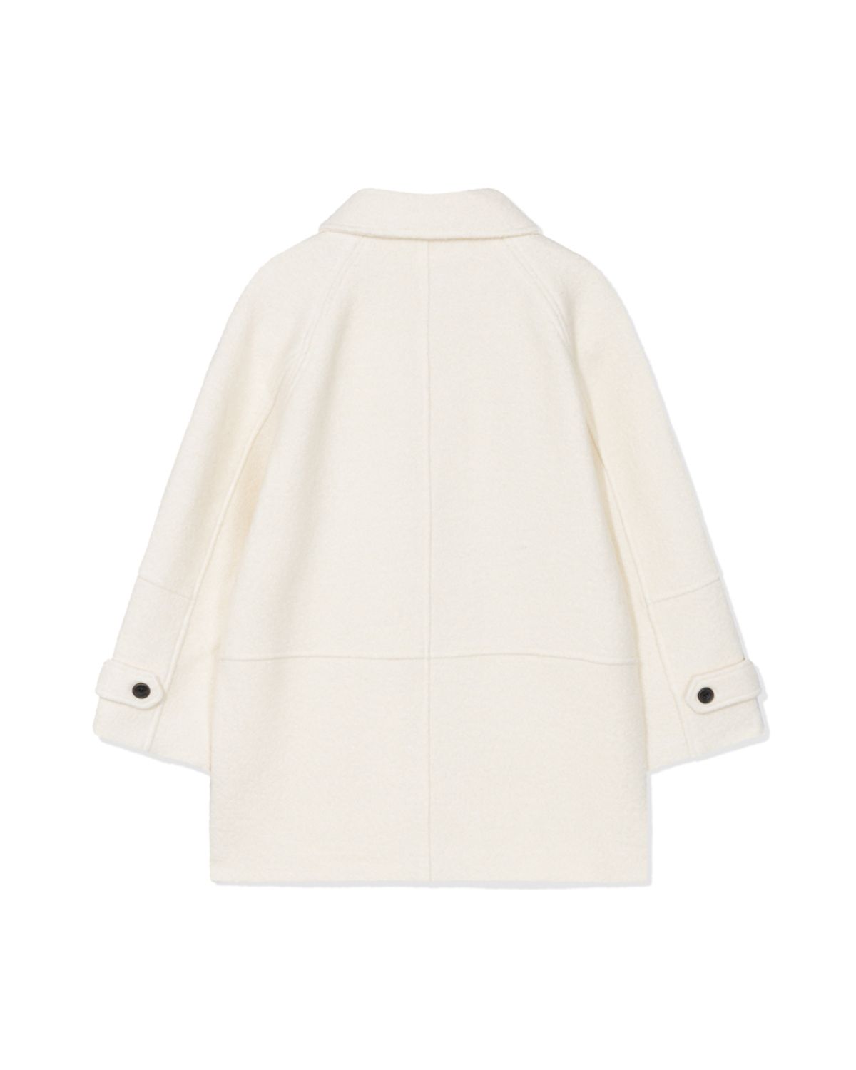 모아(MOAA) Boucle Wool coat (Cream)