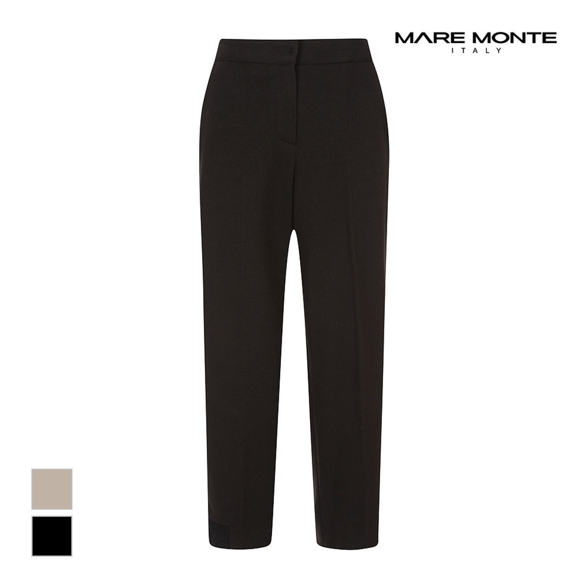 마레몬떼(MAREMONTE) 밑단포인트 와이드 팬츠_M23NMSL42B0