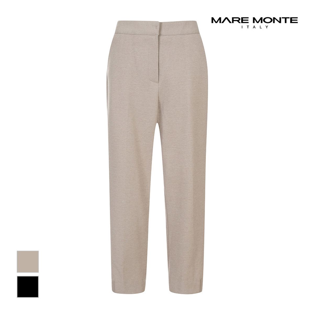 마레몬떼(MAREMONTE) 밑단포인트 와이드 팬츠_M23NMSL42B0