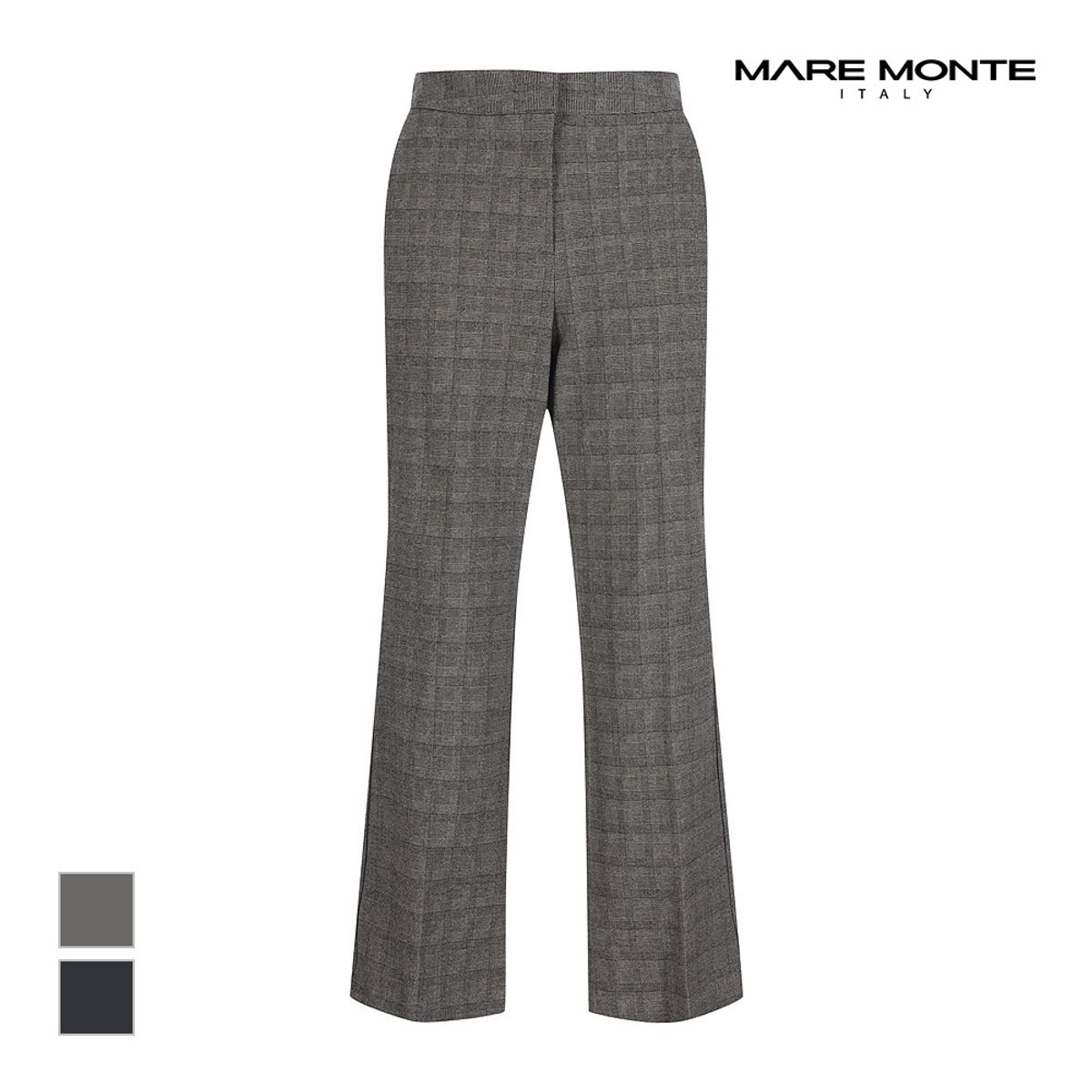 마레몬떼(MAREMONTE) 부츠컷 체크스판팬츠_M22NMSL42D0