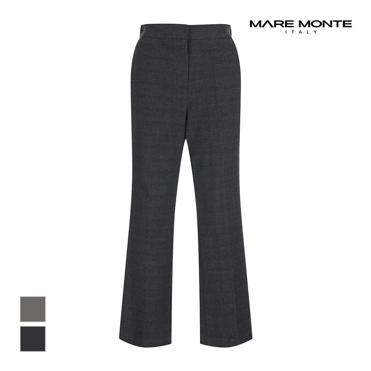 마레몬떼(MAREMONTE) 부츠컷 체크스판팬츠_M22NMSL42D0
