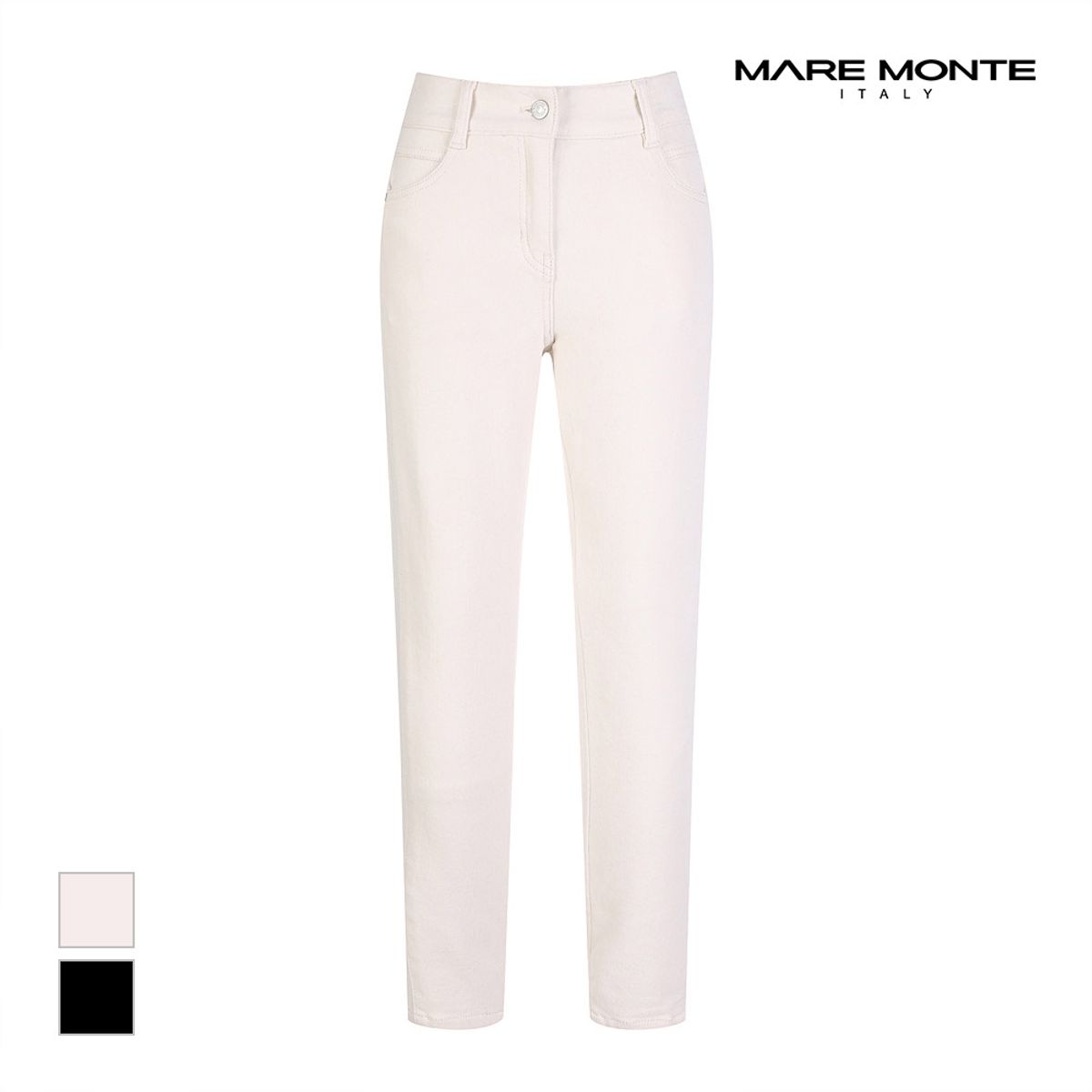 마레몬떼(MAREMONTE) 슬림핏 캐주얼팬츠_M21NMSL24P0