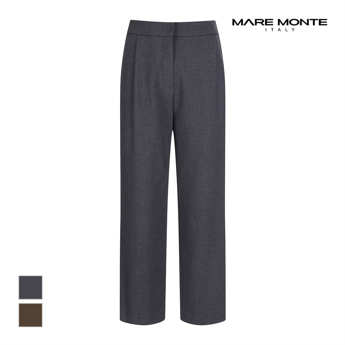 마레몬떼(MAREMONTE) 핀턱라인 심플팬츠_M21NMSL29S0