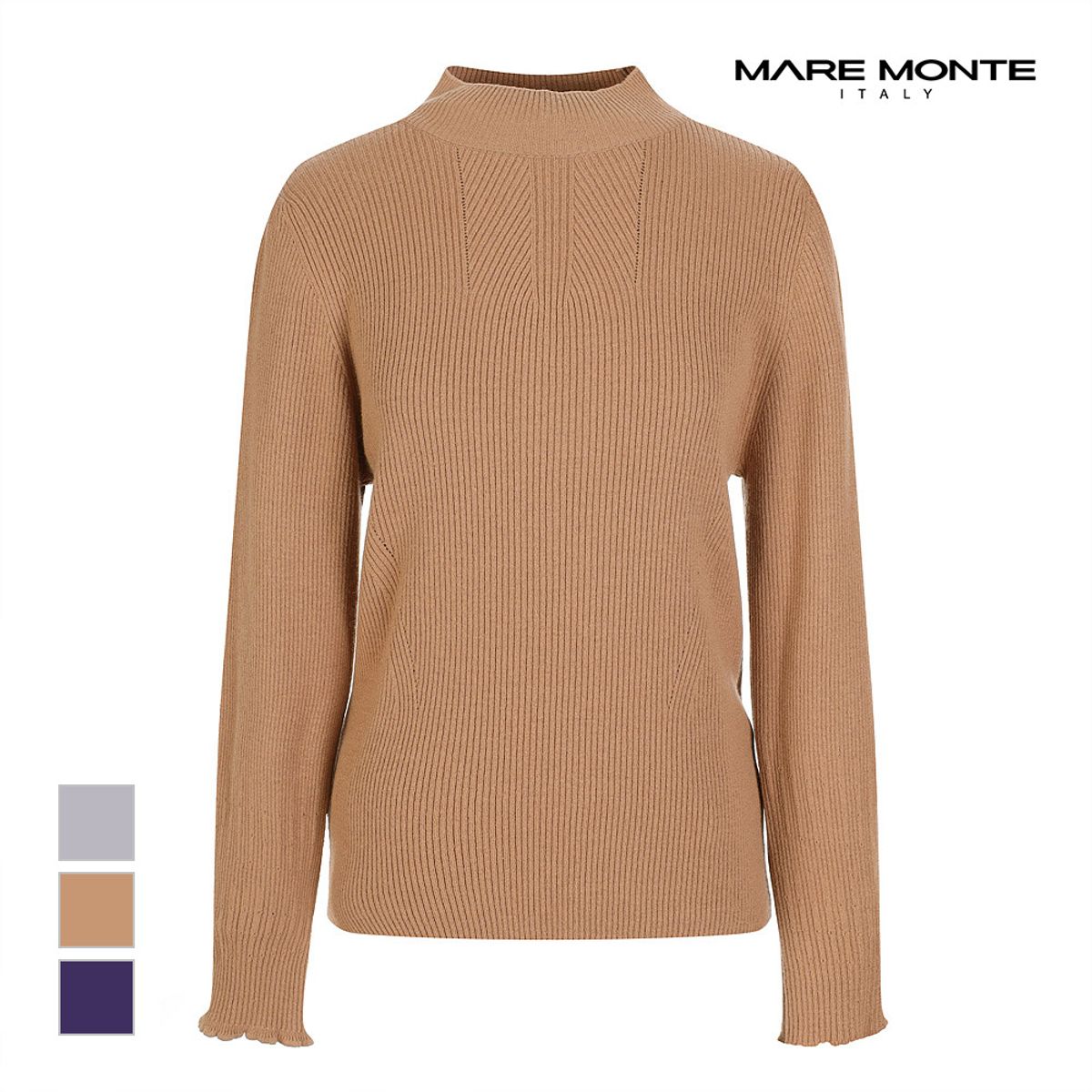 마레몬떼(MAREMONTE) 슬림 골지니트_M21NMKT96P0