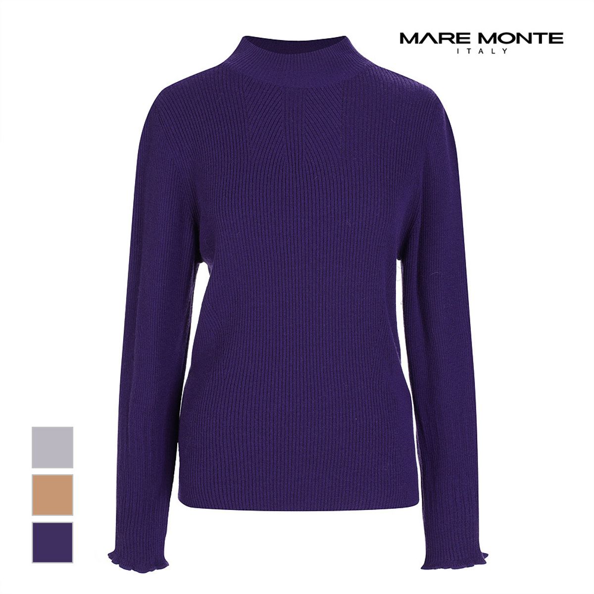 마레몬떼(MAREMONTE) 슬림 골지니트_M21NMKT96P0