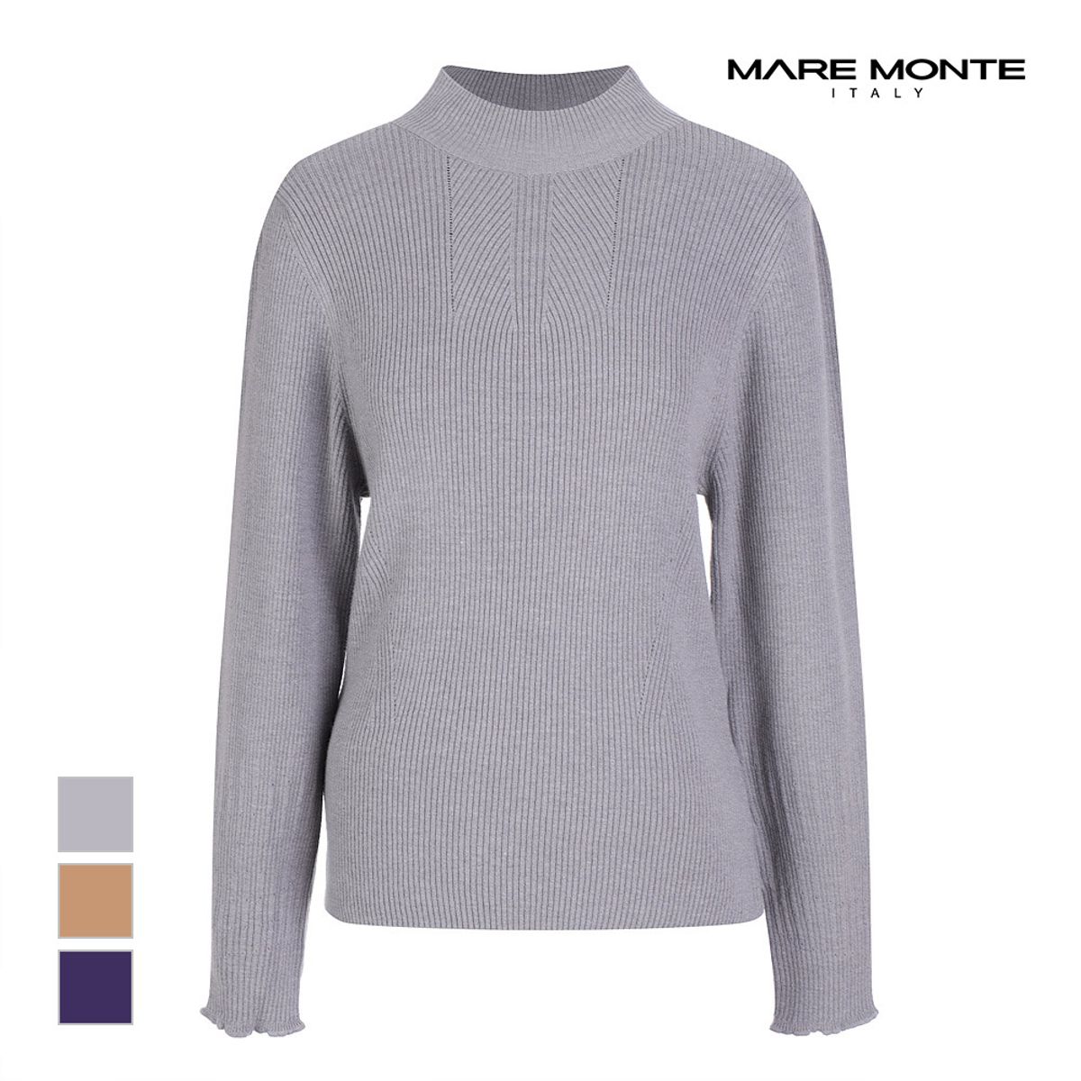 마레몬떼(MAREMONTE) 슬림 골지니트_M21NMKT96P0