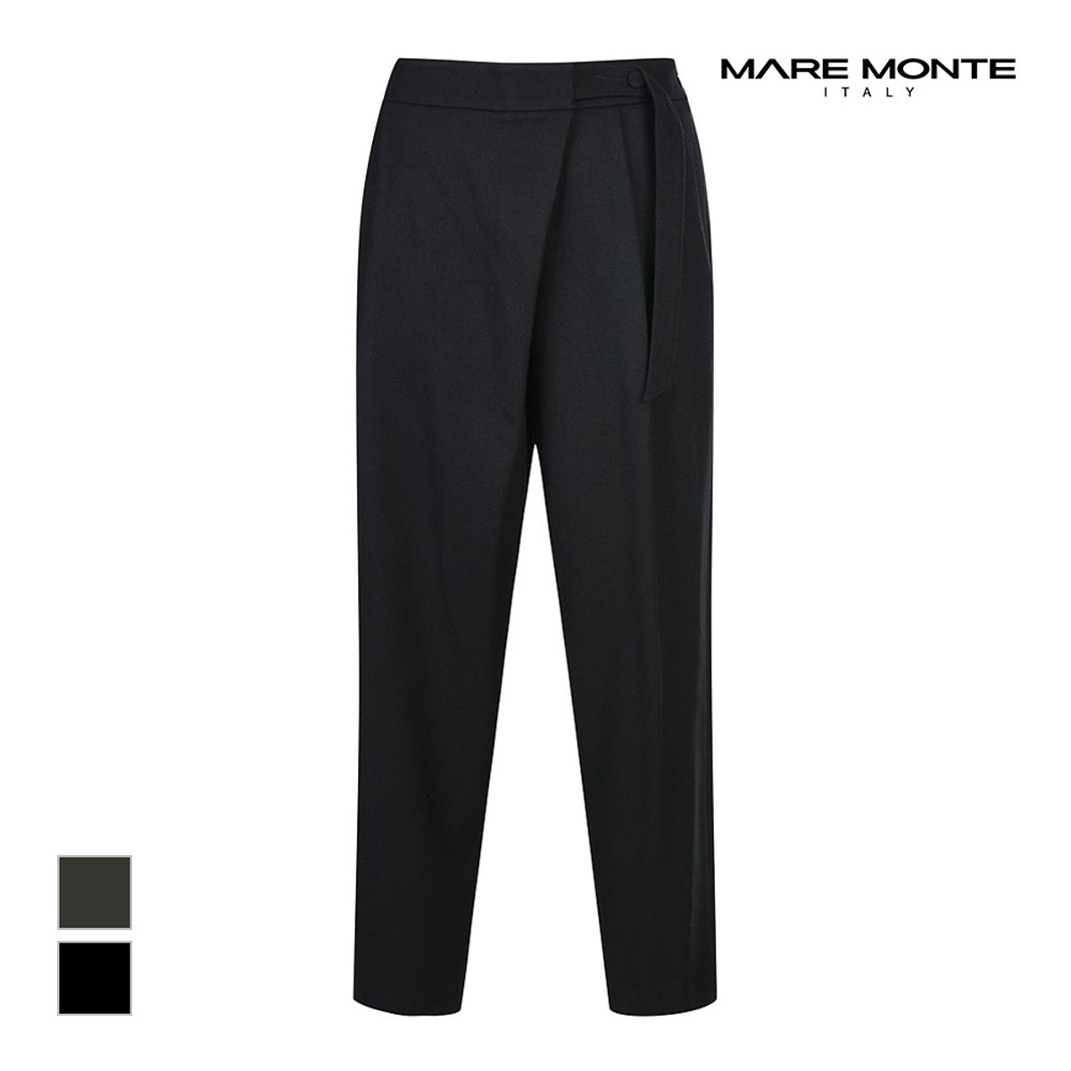 마레몬떼(MAREMONTE) 랩스타일 뒷밴딩 팬츠_M22NMSL36S0