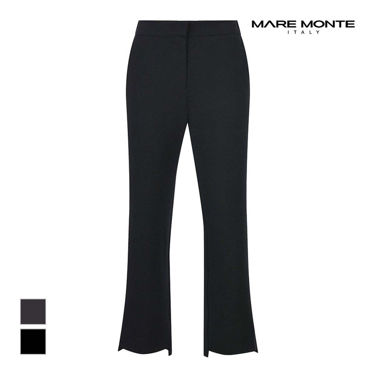 마레몬떼(MAREMONTE) 밑단언발 뒷밴딩 팬츠_M22NMSL52D0