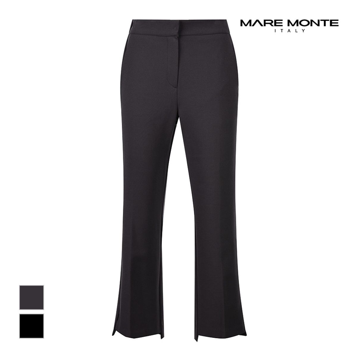 마레몬떼(MAREMONTE) 밑단언발 뒷밴딩 팬츠_M22NMSL52D0