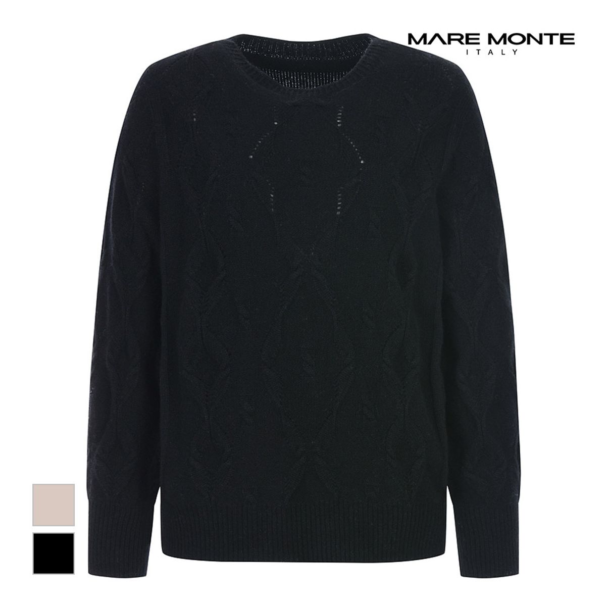 마레몬떼(MAREMONTE) 홀가먼트 입체짜임 니트_M22OMKT63P0