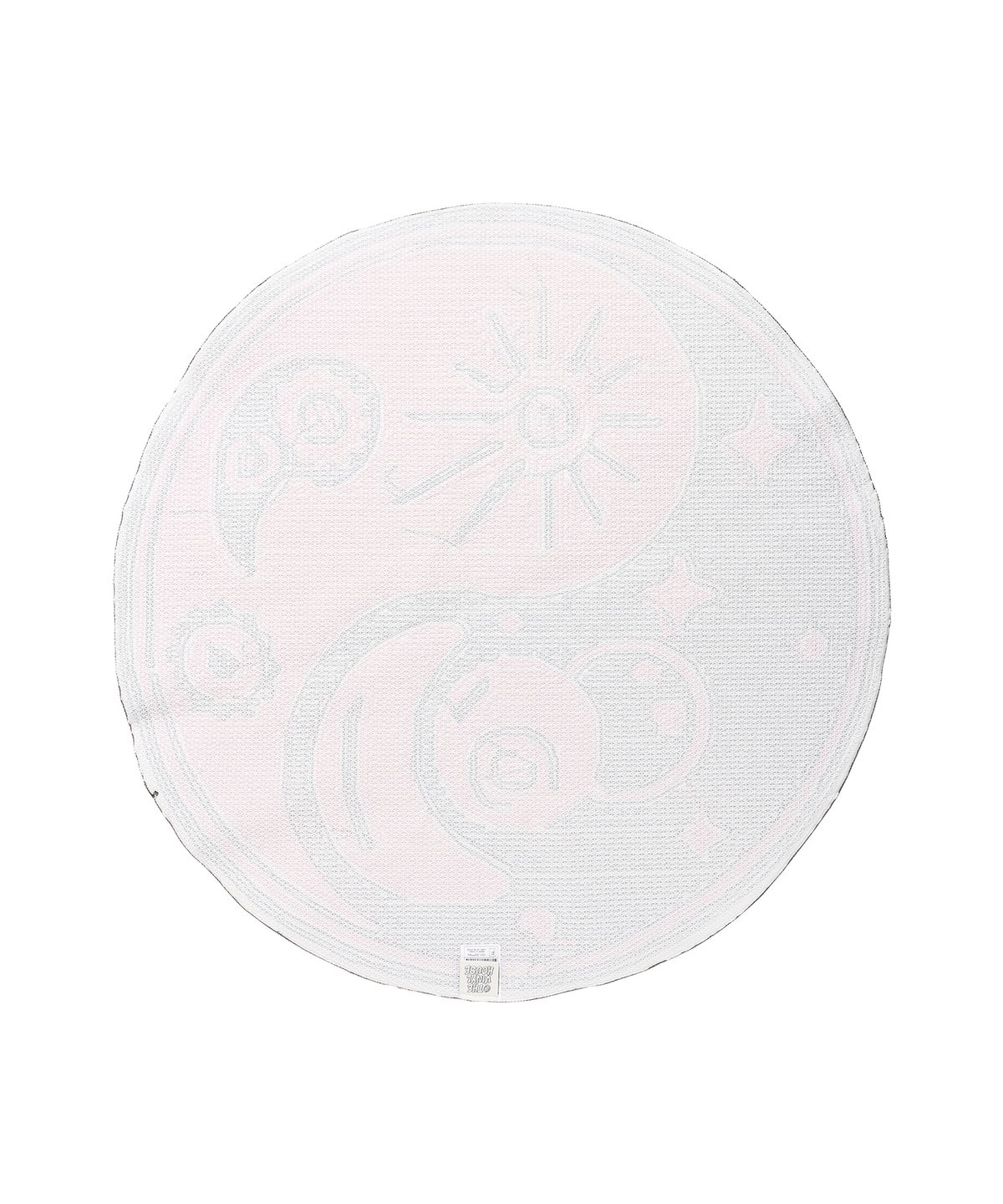 더바이닐하우스(THEVINYLHOUSE) SPACE YIN YANG RUG PINK