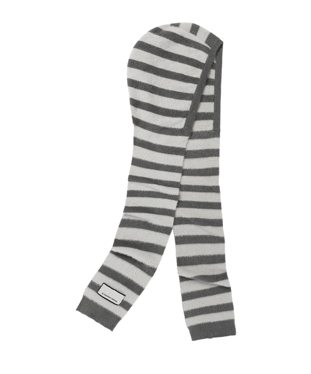 더바이닐하우스(THEVINYLHOUSE) HOODED MUFFLER GREY
