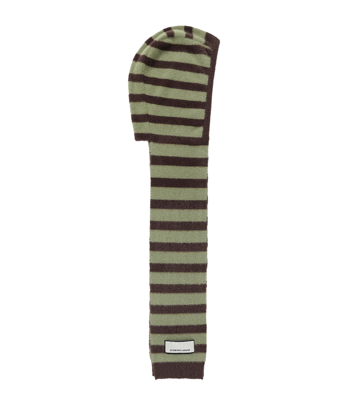 더바이닐하우스(THEVINYLHOUSE) HOODED MUFFLER KHAKI