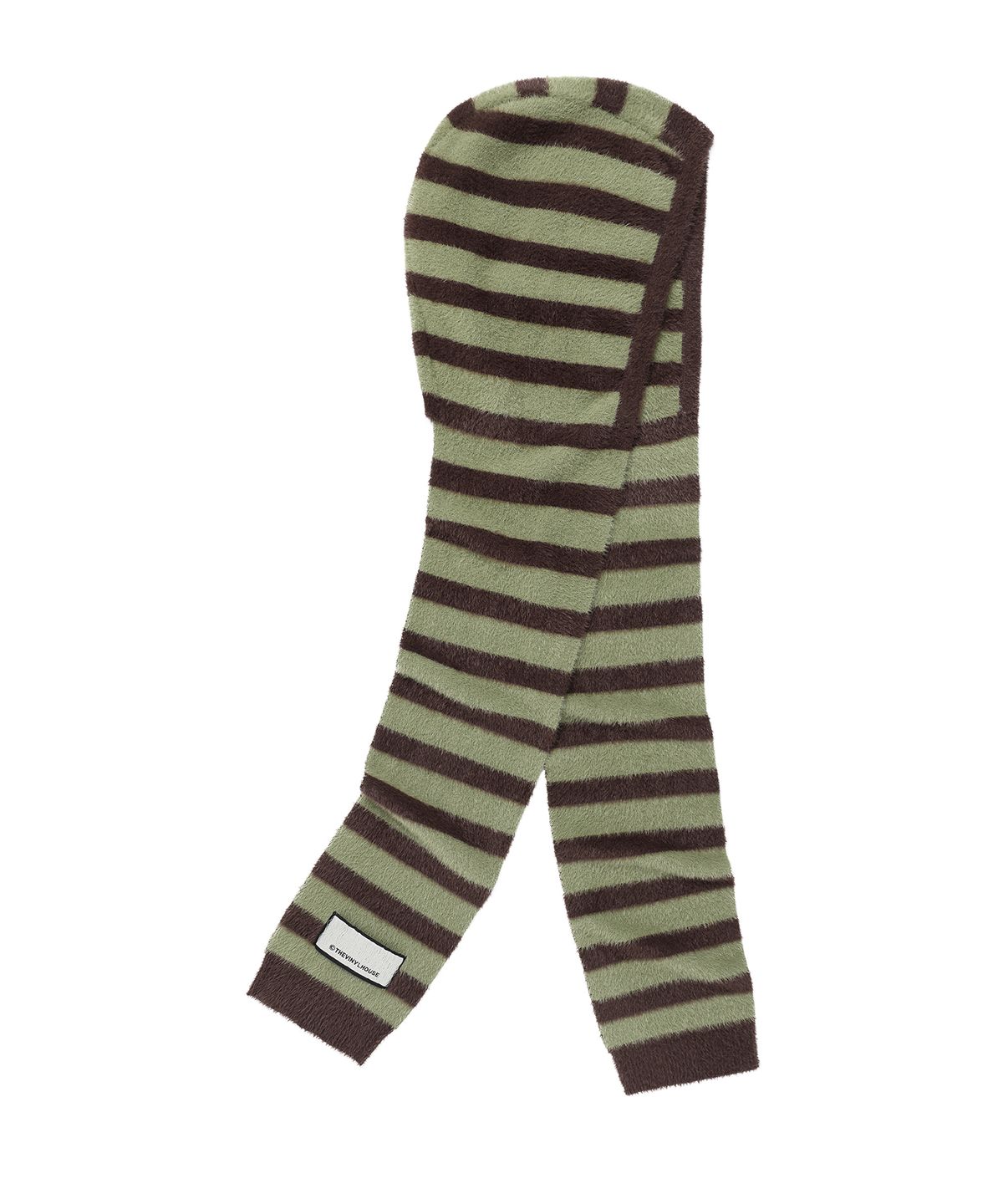 더바이닐하우스(THEVINYLHOUSE) HOODED MUFFLER KHAKI