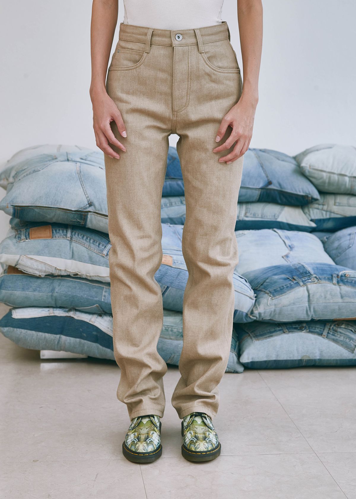 세븐틴엔드(17END) F 001 NON FADE JEANS SD