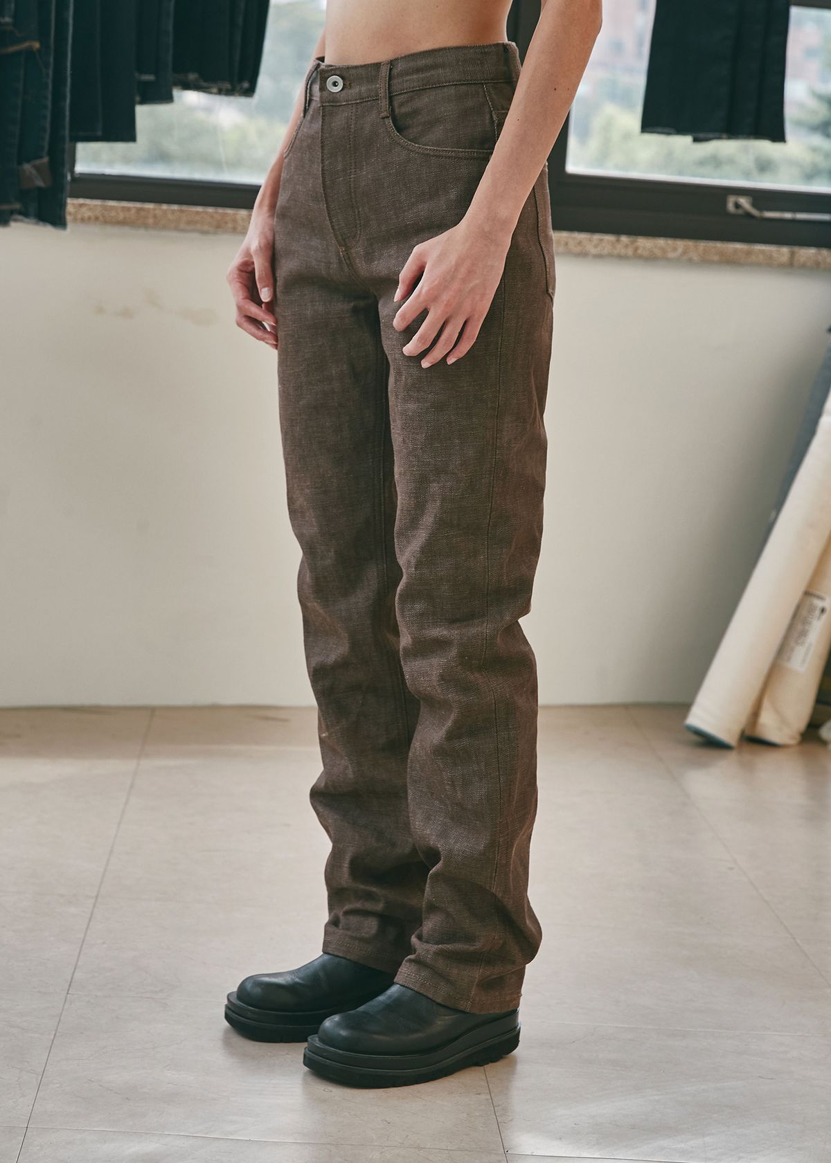 세븐틴엔드(17END) F 001 NON FADE JEANS BR
