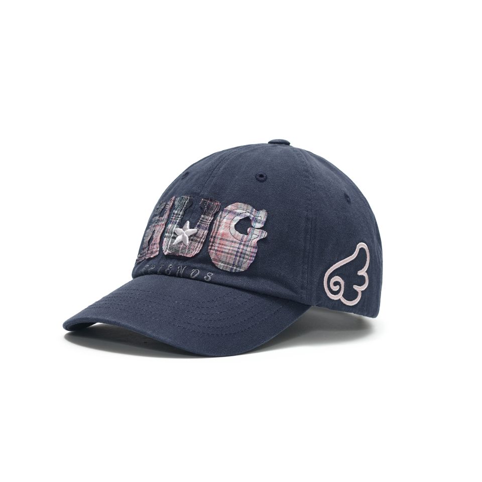 MUSINSA公式 | HUG YOUR SKIN ハグフレンズキャップ (ネイビー)