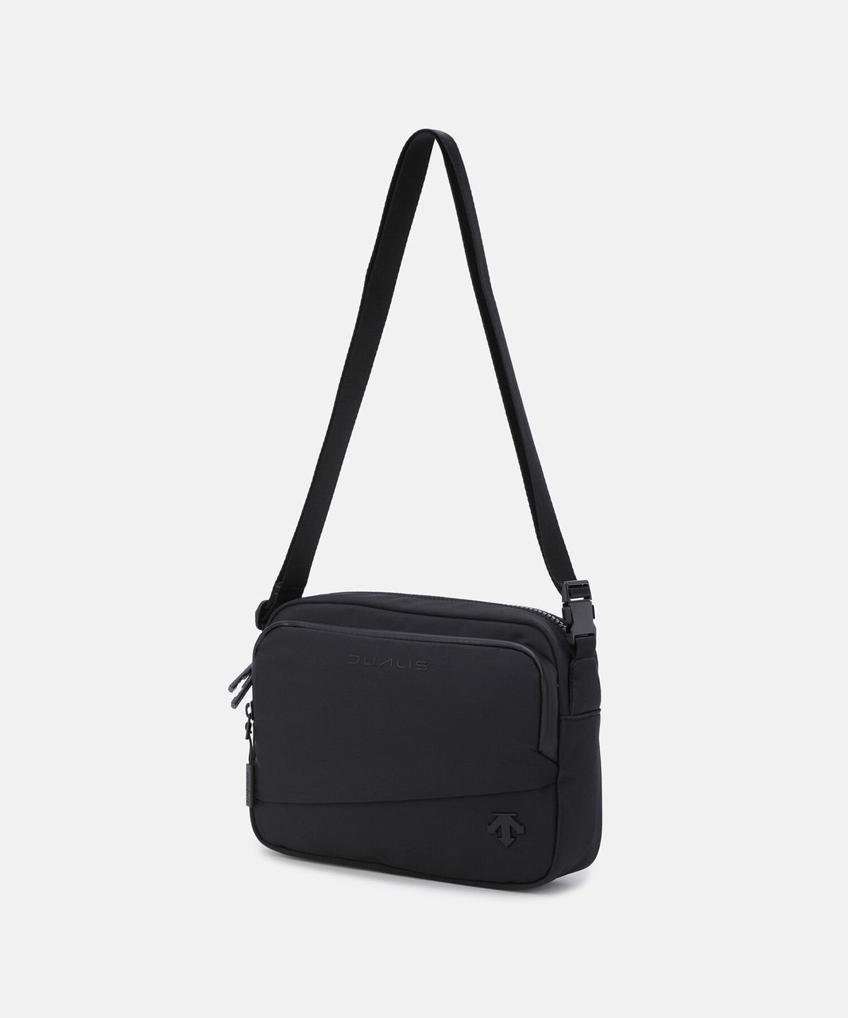 데상트(DESCENTE) 듀얼리스 스퀘어백 블랙 SR123DBG12
