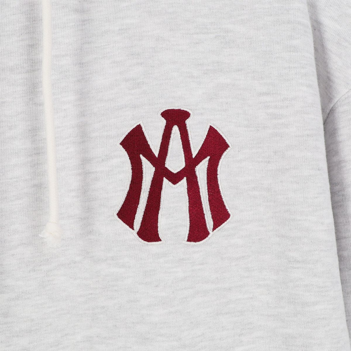 애프터매스(AFTERMATH) ATM LOGO HOODIE HEATHER GREY