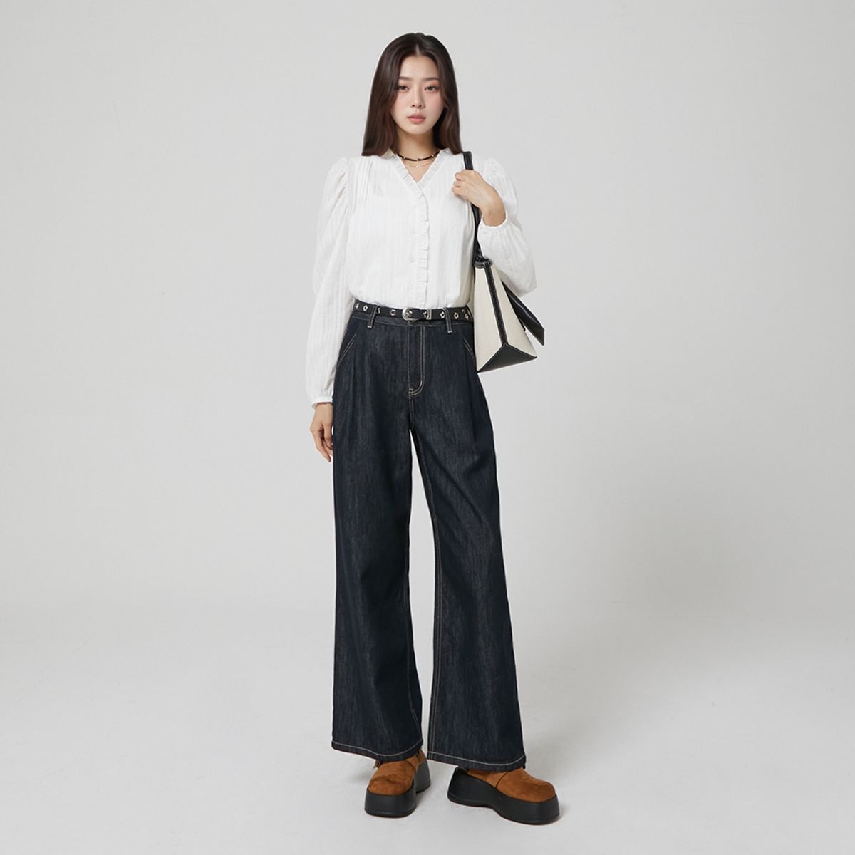 랩(LAP) MOVE CANVAS SHOPPER BAG AR7AB820