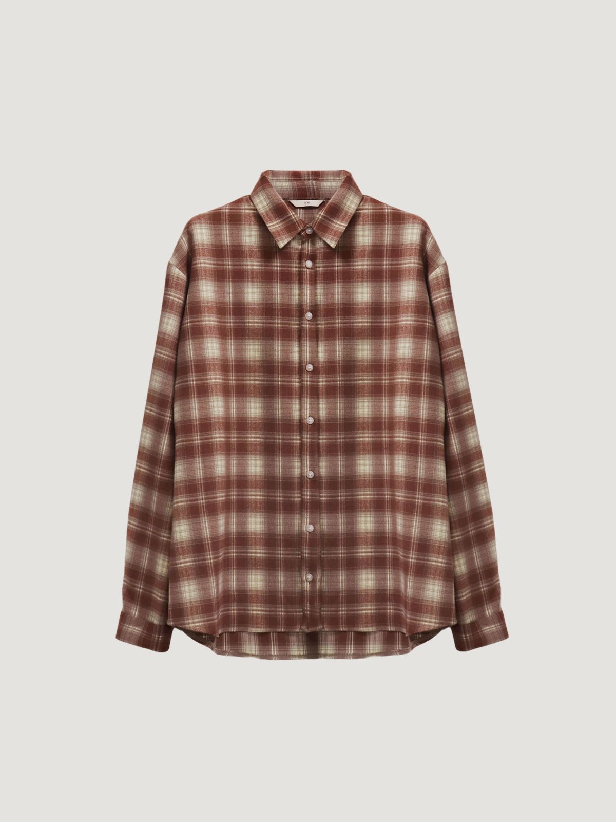 디애니(THE ANY) Warm Tartan Boxy Shirt