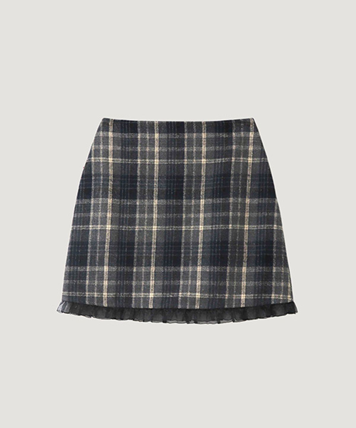 디애니(THE ANY) Charlotte Check Mini Skirt