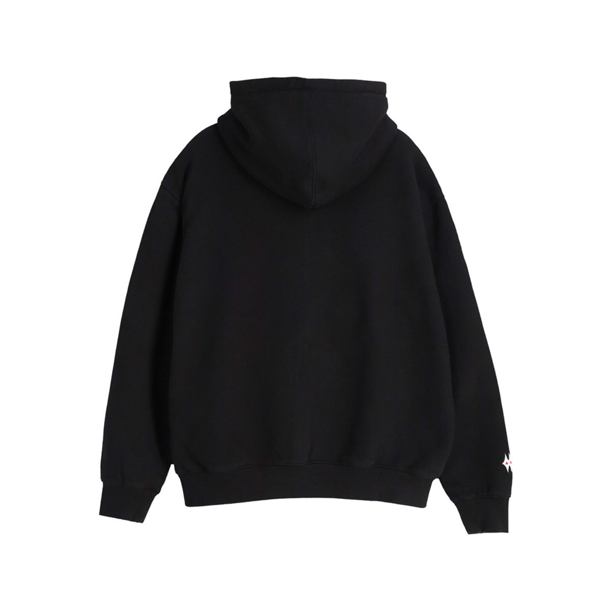 애프터매스(AFTERMATH) ATM LOGO ZIP HOODIE BLACK