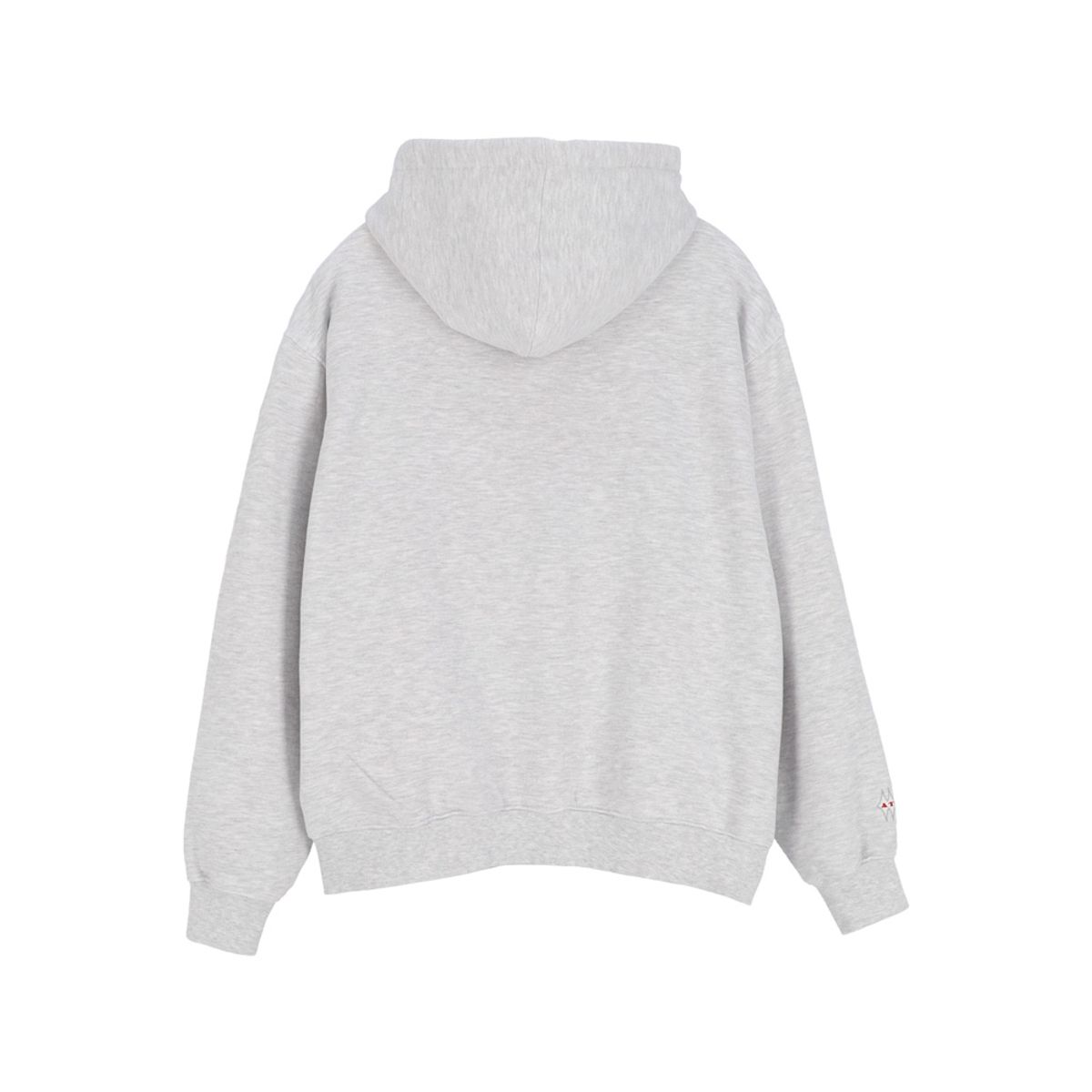 애프터매스(AFTERMATH) ATM LOGO ZIP HOODIE HEATHER GREY