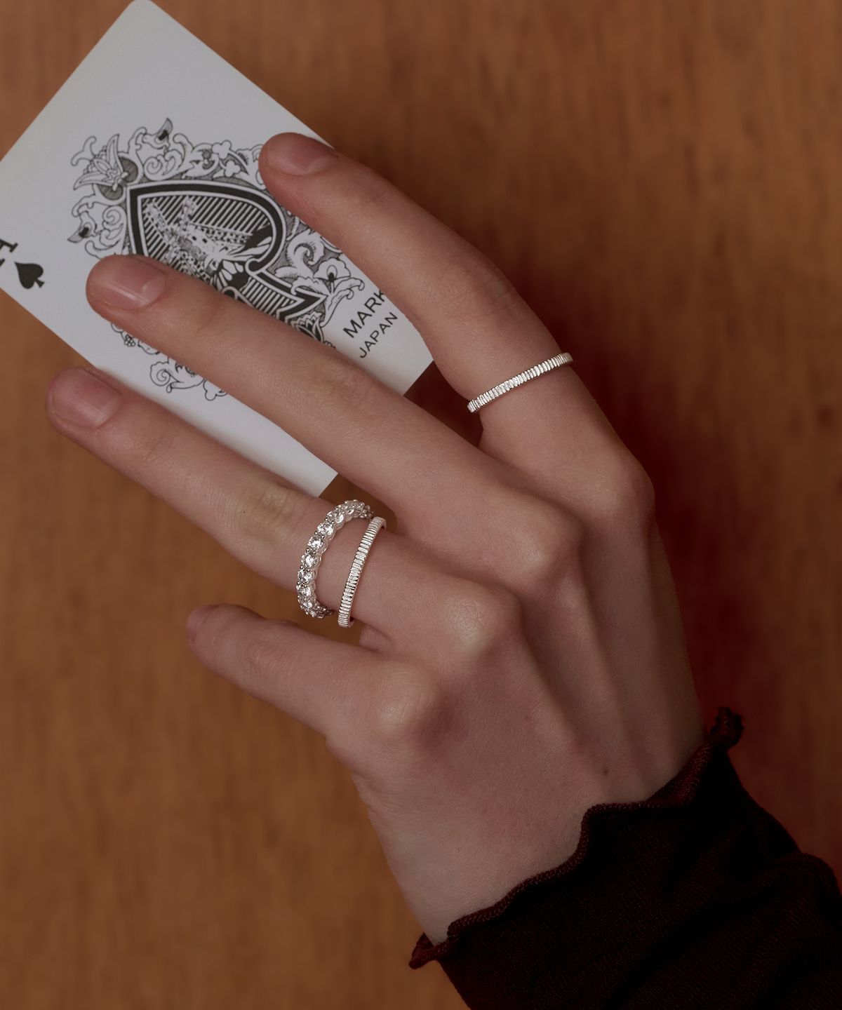 티오유(TOU) TT005 Textured Ring