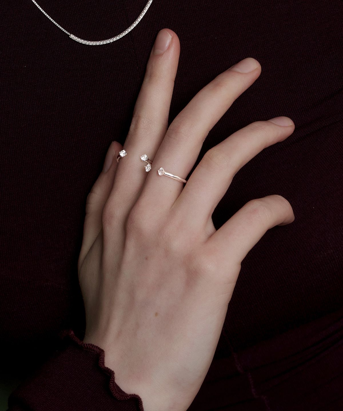 티오유(TOU) TT004 Shine Open Ring