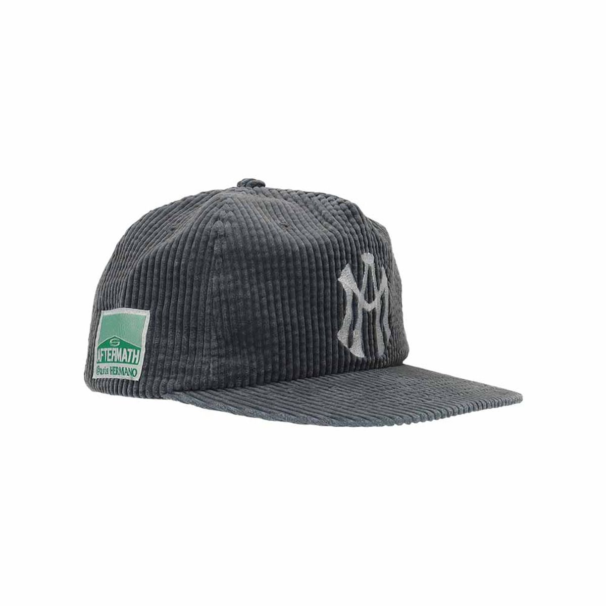 애프터매스(AFTERMATH) ATM LOGO CORDUROY BALL CAP GREY